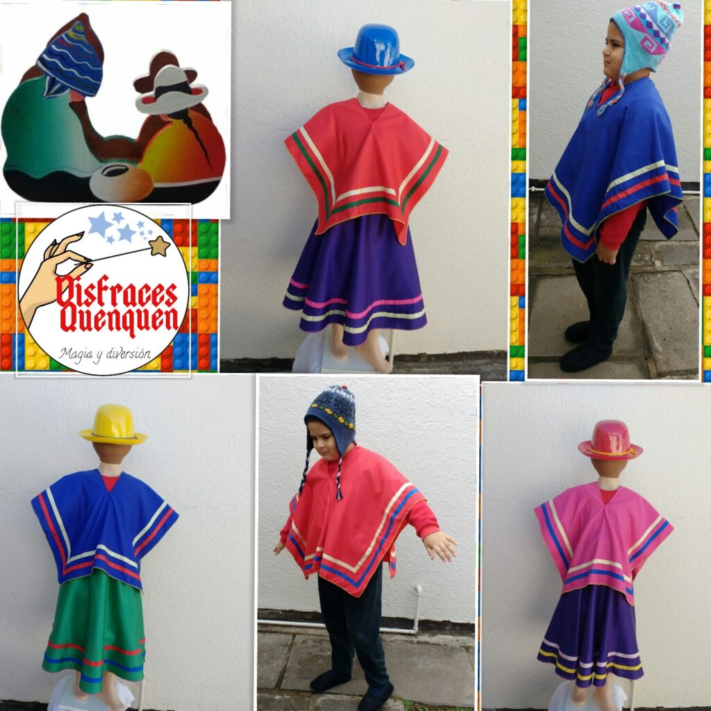 Trajes de Coya para actos escolares – Como hacer disfraces para niños