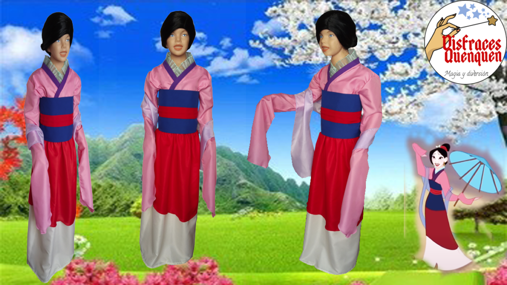Disfraz de Mulan