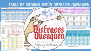 Tabla de medidas