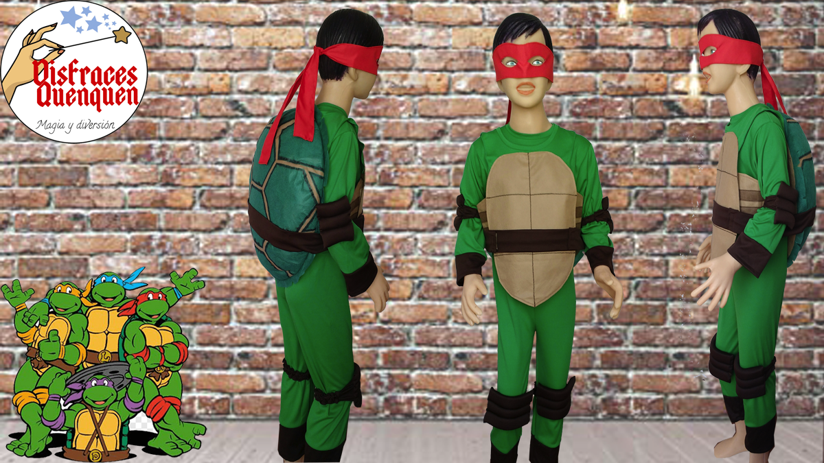 Baya formato transferir Disfraz de Tortuga Ninja | Como hacer disfraces para niños